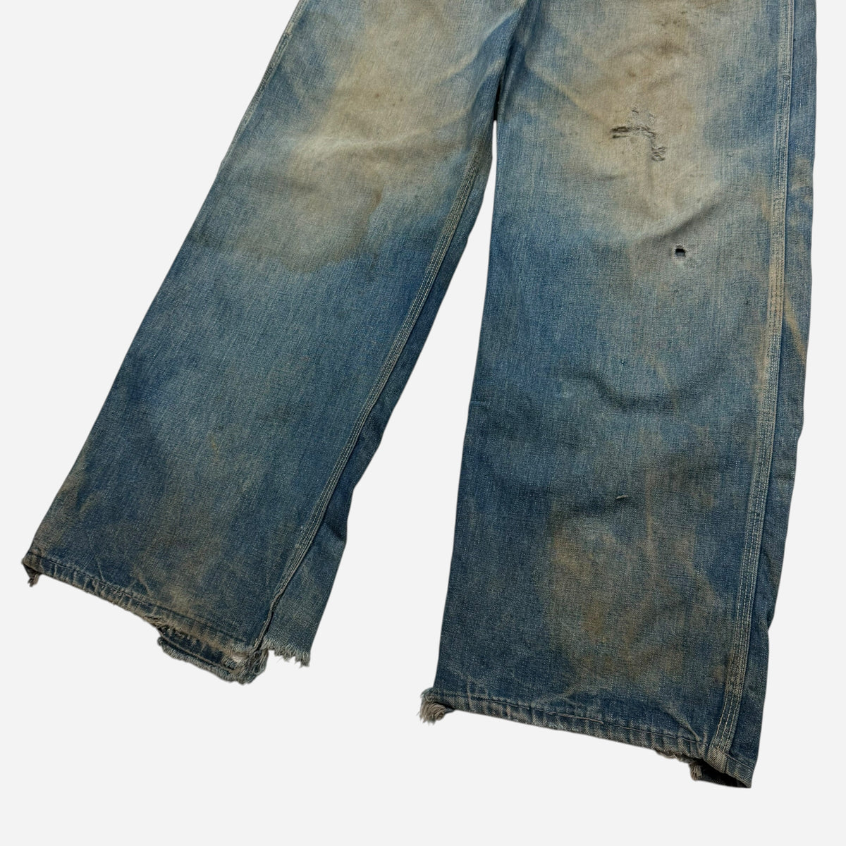 1950s Sun faded carpenter denim jeans (30w)