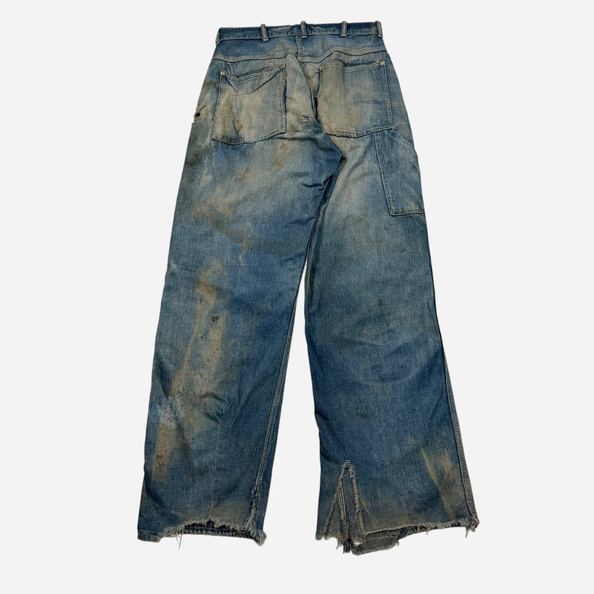 1950s Sun faded carpenter denim jeans (30w)