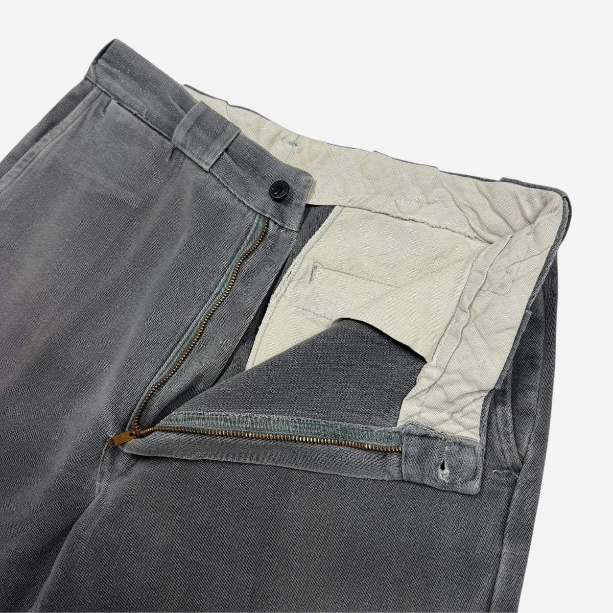 1950s Sail cloth cotton whipcord work pants (31w)