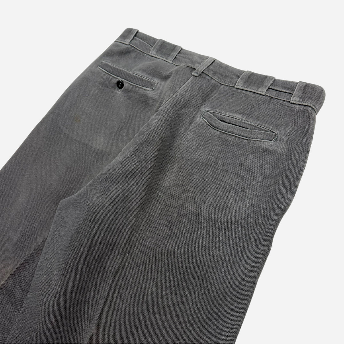 1950s Sail cloth cotton whipcord work pants (31w)