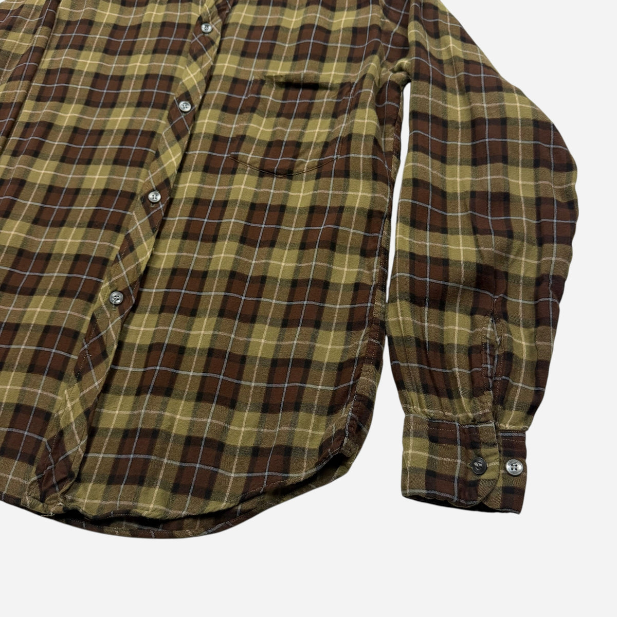 1950s Penneys rayon button down shirt (S/M)