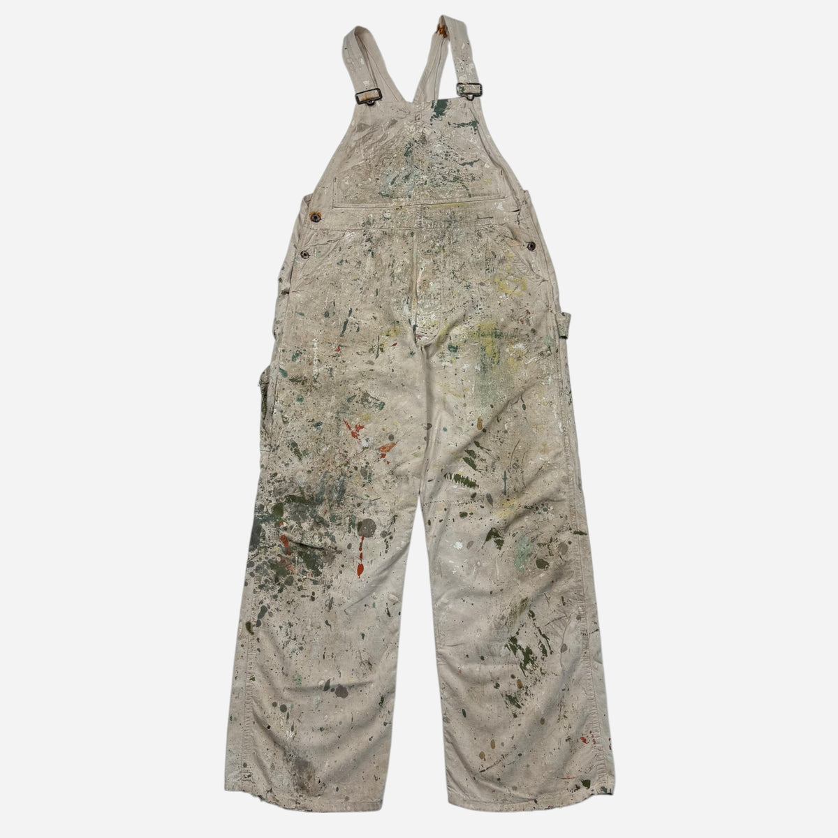 1940s WWII “Anthony Special” white painter overalls (36w)