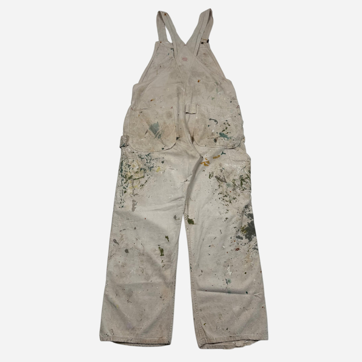 1940s WWII “Anthony Special” white painter overalls (36w)