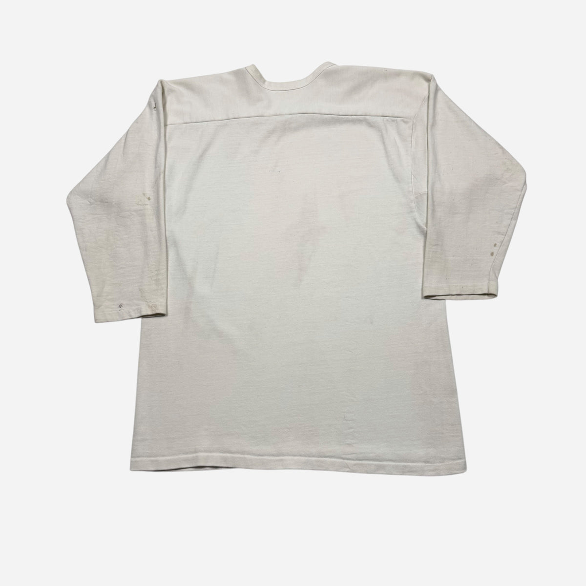 1950s White cotton jersey shirt (L/XL)