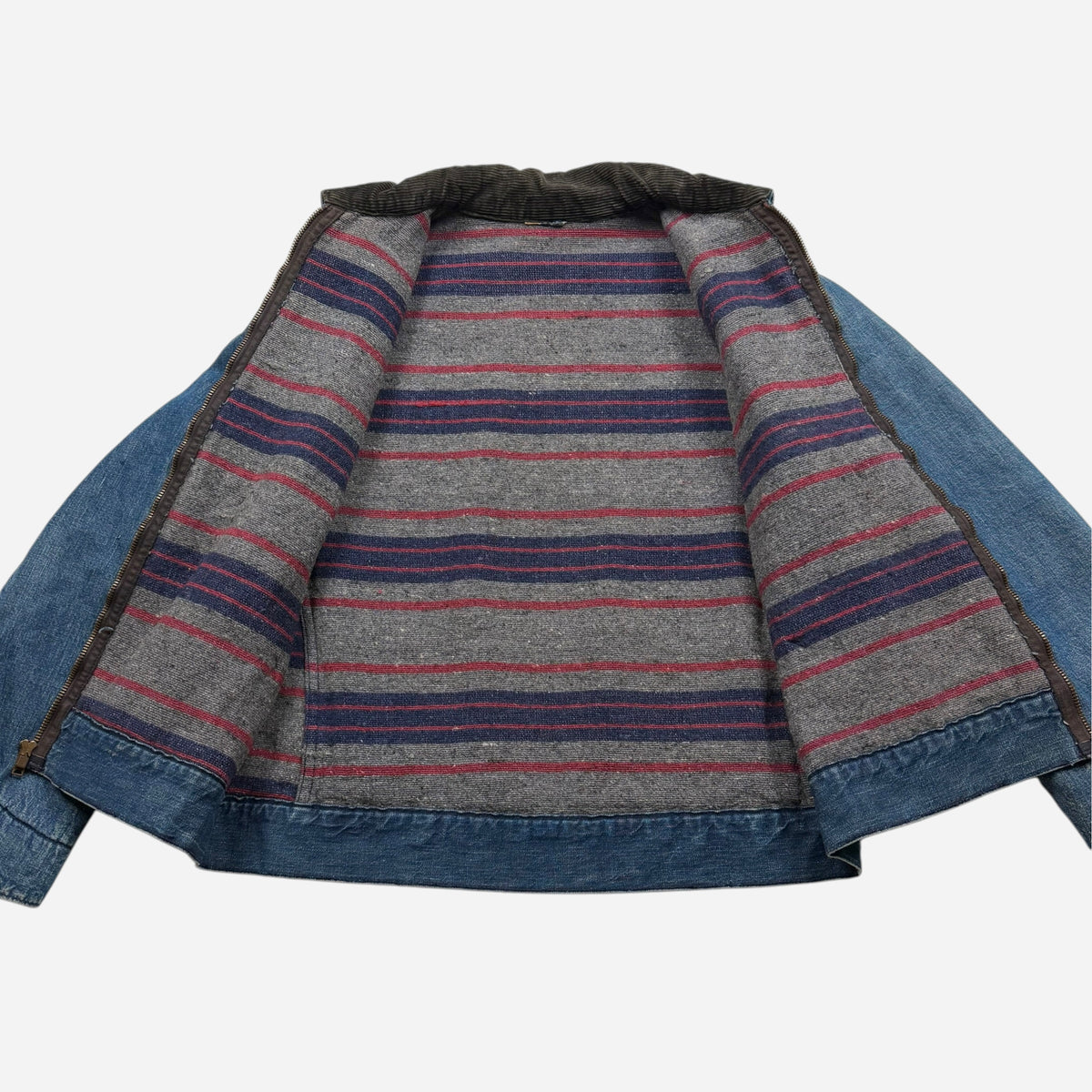 1950s Denim blanket lined jacket (S/M)
