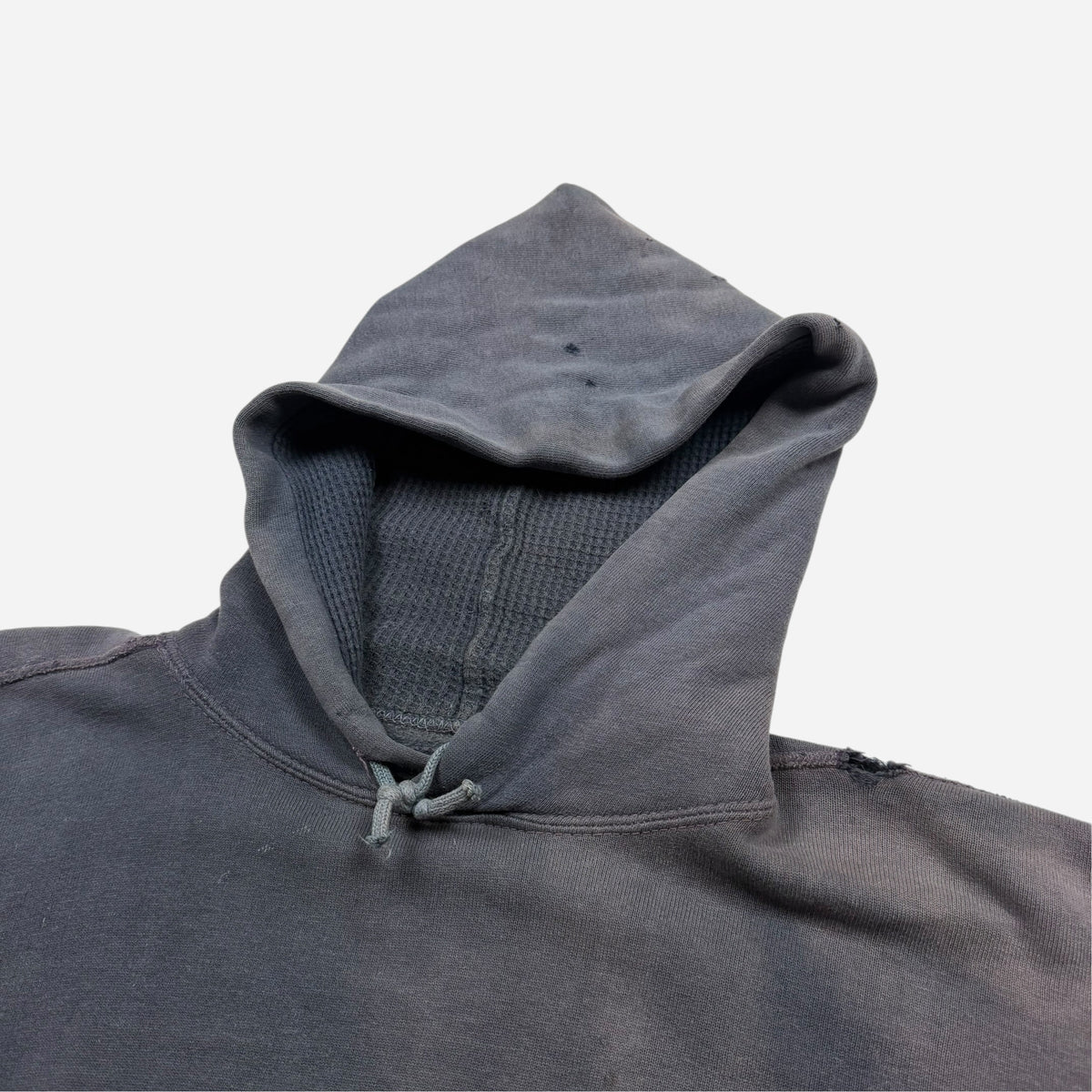 1950s Sun faded navy blue hoodie (M/L)