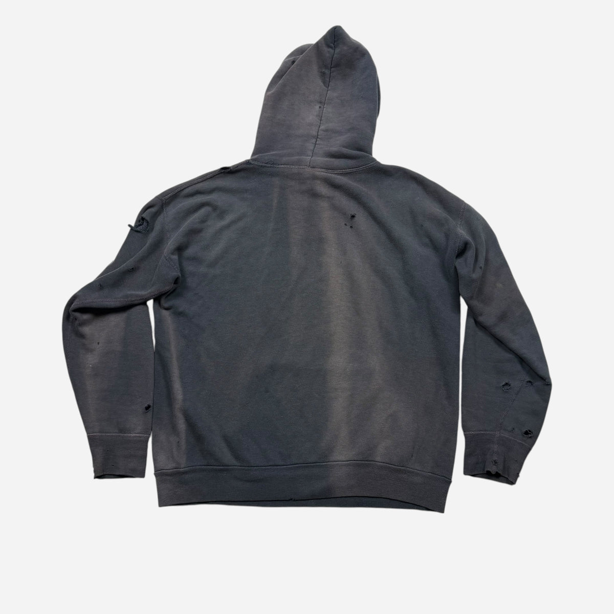 1950s Sun faded navy blue hoodie (M/L)